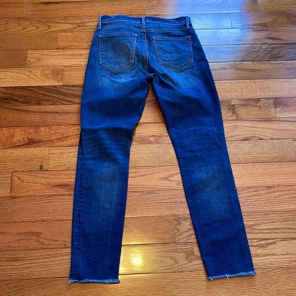 LOFT MODERN SKINNY DISTRESSED JEANS - Picture 7 of 9